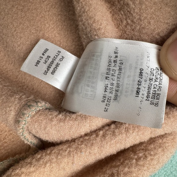 Patagonia Women's Lightweight Synchilla Snap-T‎ Pullover Blue Size S Style 25455 - Picture 7 of 12